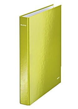 Ringpärm LEITZ WOW A4+ 4RR 29mm grön