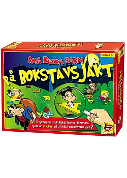Små kloka barn på bokstavsjakt från 4år