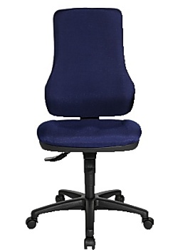 Kontorsstol TOPSTAR Top Point P blå