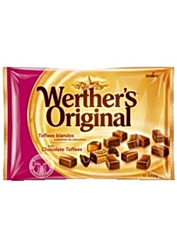 Chokladkola WERTHERS 1000g