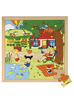 Rampussel sommar 40x40cm
