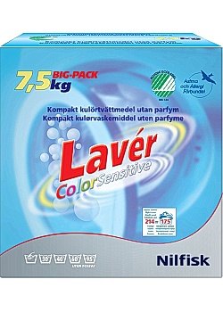 Tvättmedel Lavér Color Sensitive 7,5kg