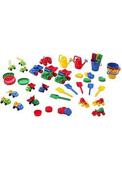 Sandlek set 47 delar.