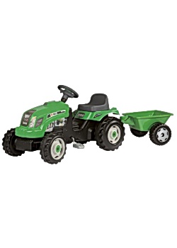 Traktor med släp