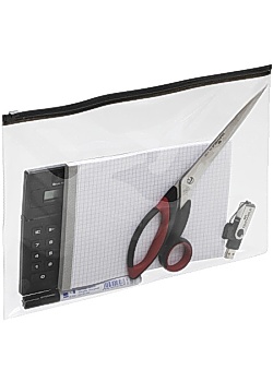 Blixtlåspåse DURABLE Zip A4 svart (5)