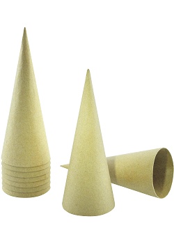 Pappkoner 20cm 20/fp