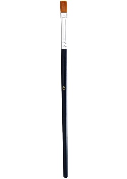 Syntetpensel flat nr 6 10/fp