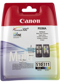 Bläckpatron CANON PG-510/CL-511 (2)