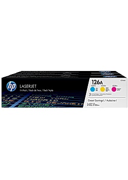Toner HP CF341A 126A C/M/Y (3)