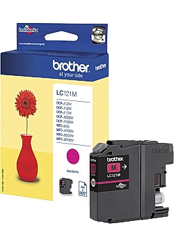 Bläckpatron BROTHER LC121M magenta