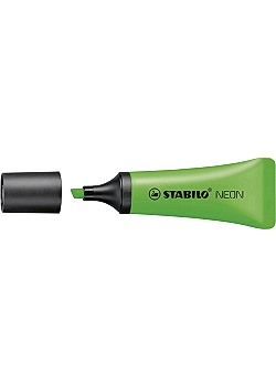 Överstrykningsp. STABILO NEON green