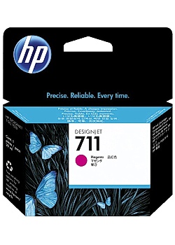 Bläckpatron HP CZ131A No711 magenta