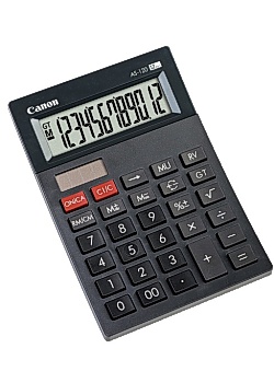 Bordsräknare CANON AS-120 svart