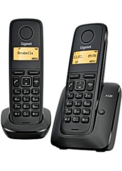 Telefon GIGASET A120 duo svart