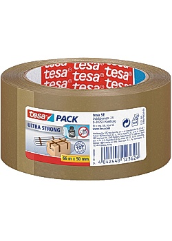 Packtejp TESA Ultra Strong 66mx50mm brun