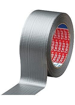 Vävtejp TESA 50mmx25m silver