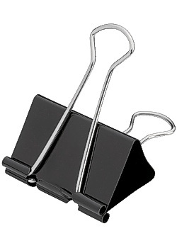 Pappersklämma STAPLES foldback 50mm(12)