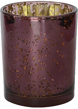 Värmeljushållare 72X60mm Viola plum 2/FP