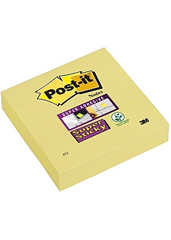 POST-IT Super Sticky 51x51mm gul (12)