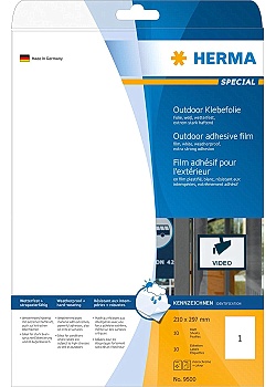 Etikett HERMA Outdoor 210x297mm(10)