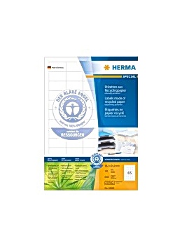 Etikett HERMA Miljö 38,1x21,2mm (6500)