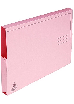 Arkivmapp EXACOMPTA klaff 220g rosa(50)