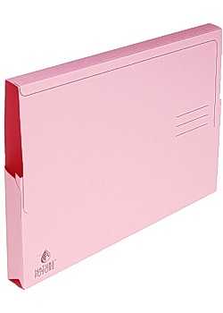 Arkivmapp EXACOMPTA klaff 220g rosa(10)