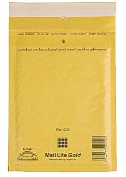Bubbelpåse D1 180x260mm brun (100)