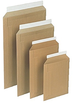 Wellpåse PRESSEL A5+ 190x305mm brun(100)