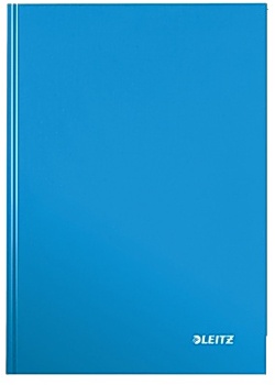 Anteckningsbok LEITZ WOW A4 linj. blå