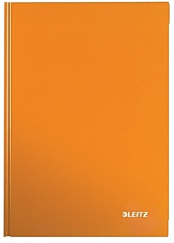 Anteckningsbok LEITZ WOW A4 linj. orange