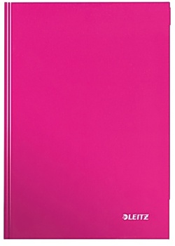 Anteckningsbok LEITZ WOW A5 linj. cerise