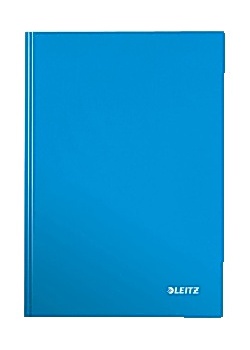 Anteckningsbok LEITZ WOW A5 linj. blå