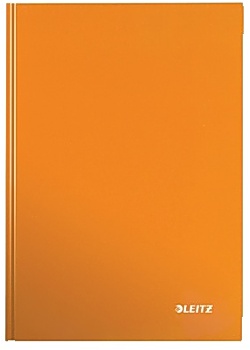 Anteckningsbok LEITZ WOW A5 linj. orange
