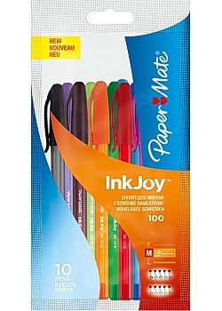 Kulpenna Inkjoy 100 Cap M sort.färg(10)