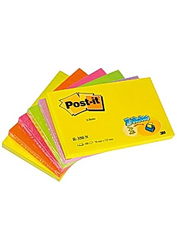 Notes POST-IT Z-block 76x127mm neon
