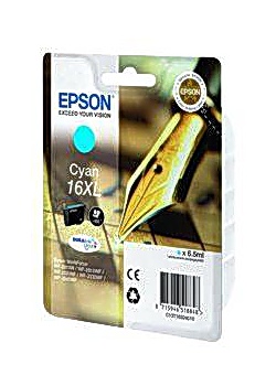 Bläckpatron EPSON C13T16324010 cyan