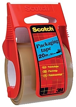 Packtejp SCOTCH 20mx50mm brun