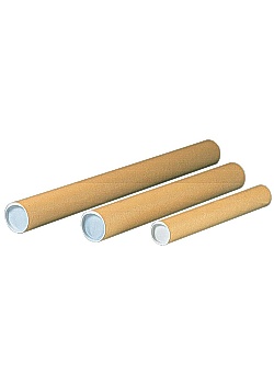 Papptub PRESSEL 80x885mm brun (20)