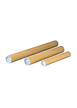 Papptub 100x1025mm brun (20)
