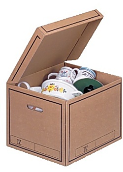 Arkivbox m.lock 390x330x290mm brun (10)
