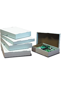 Postemballage 252x180x44mm vit (25)