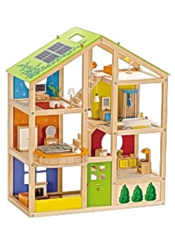 Dockhus komplett med möbler