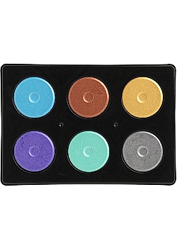 Färgblock metallic 44mm 6 färger