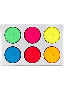 Färgblock neon 44mm 6 färger