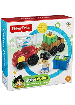 Traktor med släp Fisher Price 1 - 4 år