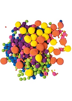 Pom Pom neon (500)