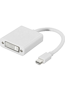 Adapter DELTACO Mini-DP DVI-D ha-ho 0,1m