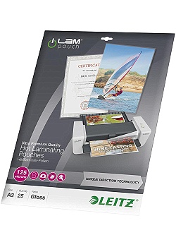 Leitz Laminat A3 UDT 125 micron (fp om 25 st)