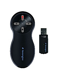 Presentatör KENSINGTON Röd laser 1GB